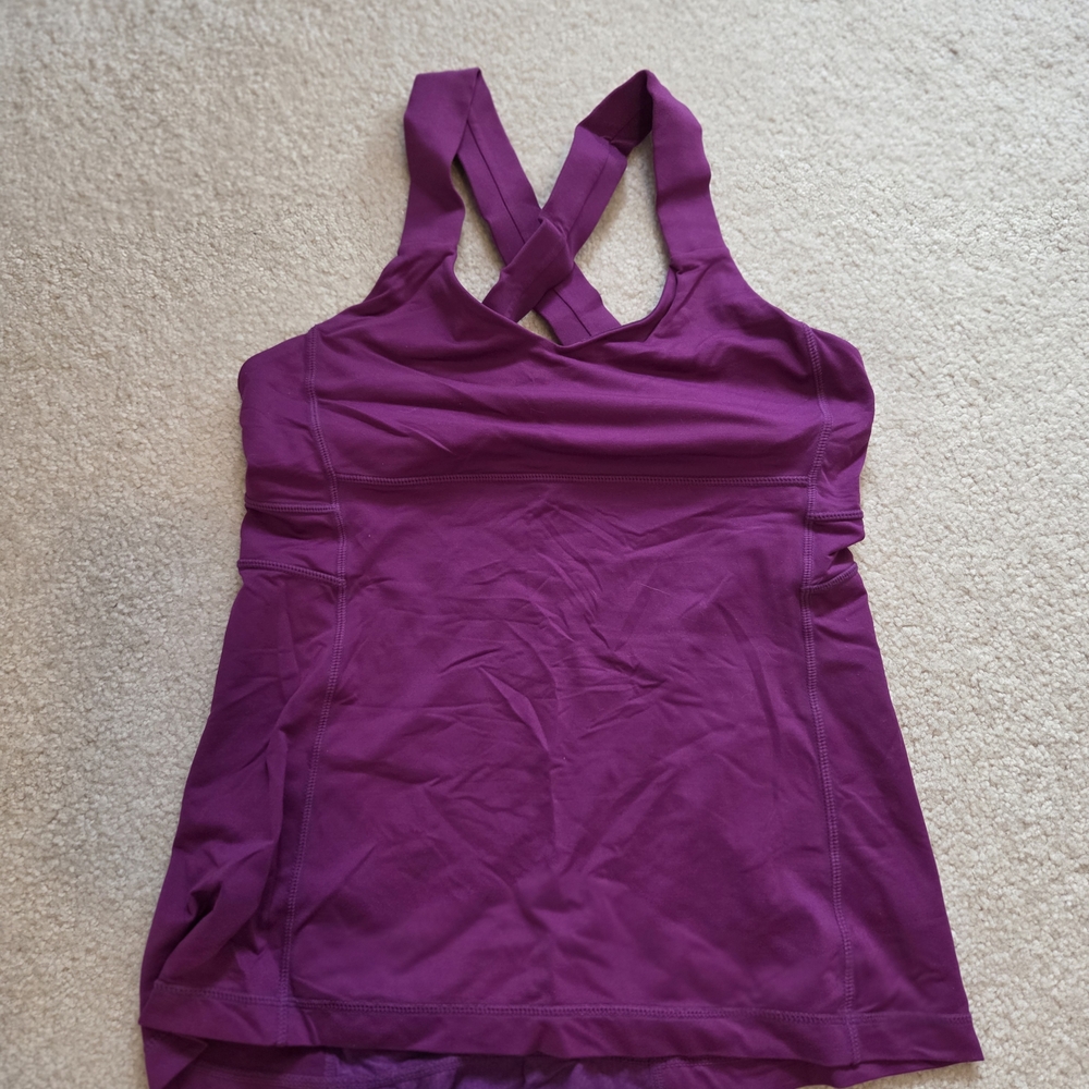 lululemon athletica Purple Tank Top